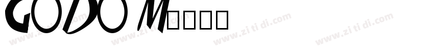 GODO M字体转换